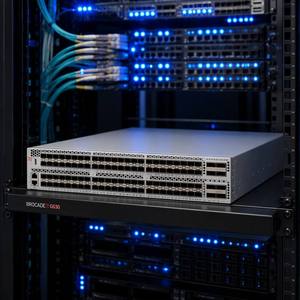 Switch SAN G630 32G Gen6 Original para Brocade, 48 Puertos, Módulos SFP de Onda Corta Activos, Almacenamiento de Canal de Fibra de 8Tbps, Montaje en Rack 2U - Product Image 6