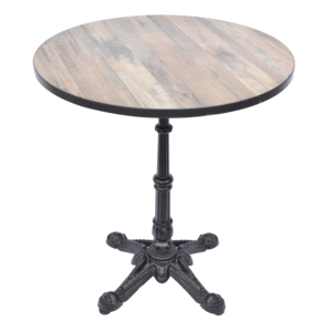 Metaltrial Outdironretro Fast Food Fournisseurs Café <span class=keywords><strong>Restaurant</strong></span> <span class=keywords><strong>Table</strong></span> et Chaises Ensemble Meubles En Bois Métal Antique Fonte - Product Image 2
