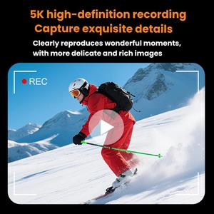 กล้องดิจิตอลมือถือกลางแจ้งกล้องกีฬาหน้าจอสัมผัส HD 5K - Product Image 5