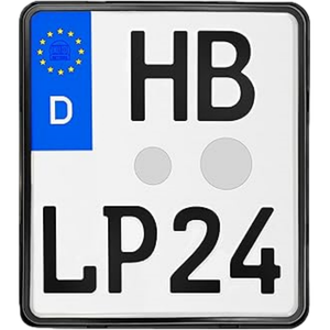 Placa <span class=keywords><strong>de</strong></span> Matrícula Europea <span class=keywords><strong>de</strong></span> Aluminio Metálica Personalizada, Nueva <span class=keywords><strong>de</strong></span> Fábrica <span class=keywords><strong>Original</strong></span> - Product Image 5