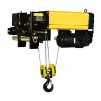 Nouveau palan électrique à câble métallique de 5 tonnes et 10 tonnes, norme européenne, télécommande, grue de levage de marchandises en acier pour entrepôt