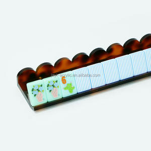 ชั้นวางไพ่นกกระจอกอะคริลิคเต่าและไม้ผลักแม่เหล็ก - Product Image 1