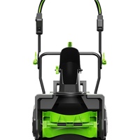 Souffleuse à neige sans fil 40V Lithium-Ion, conception à double poussée, haute efficacité 3500W, déneigeuse électrique, deux batteries, déneigement 46cm