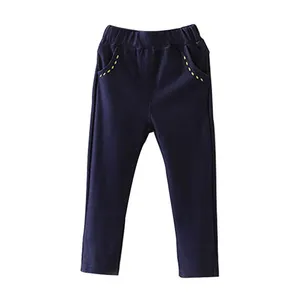 China Kids Fashion Clothing Supplier Thailand Children Products Girl Tight Trousers Pants Wholesale