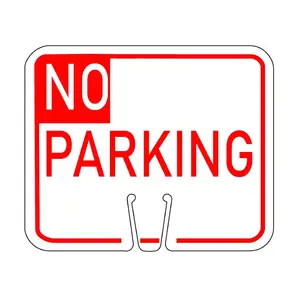 Sinal de cone do tráfego plástico abs personalizado sem sinal de aviso de segurança do estacionamento para roadway
