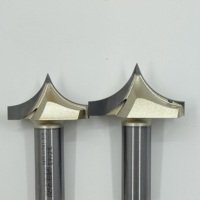 Fraise à queue en carbure de tungstène Arden à 2 dents pour machine de gravure CNC, fraiseuse pour le travail du bois OEM/ODM