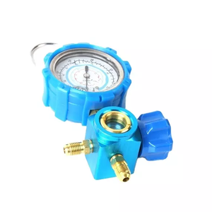 <strong>Manifold</strong> <strong>Refrigeration</strong> Single Valve <strong>R134A</strong> R410A R22 Pressure <strong>Manifold</strong> <strong>Gauge</strong> for air Conditioner - Product Image 6