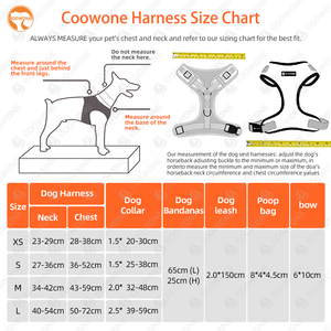 Tali kekang anjing & kerah kustom dapat diatur Set rompi tanpa tarikan sesuai pesanan hewan peliharaan pengekang anjing Neoprene mewah <span class=keywords><strong>Harness</strong></span> Set - Product Image 5