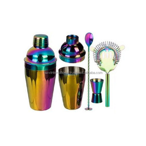 Ensemble de barres de luxe en acier inoxydable avec design d'échecs, matériel PC moderne pour fête de cuisine à vin et ensemble d'outils de barre de mariage - Product Image 3