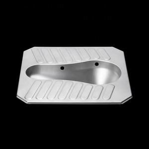 Toilettes à la turque en acier inoxydable standard largement utilisées pour les trains à grande vitesse, les métros, fabricant de Foshan - Product Image 2