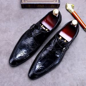Chaussures pour hommes - Brogues de ville respirantes, légères, antidérapantes, à lacets, motif patchwork, style gentleman rétro - Product Image 6