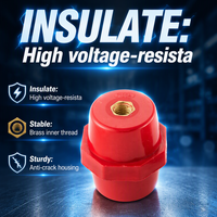 Isolateur de support de barre omnibus BMC série SM, résistant aux hautes températures, certifié ISO9001:2008, isolateur composite pour l'électricité aux États-Unis