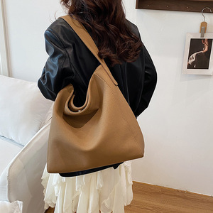Niche Design Luxury Soft Leather Handbags for Women Large Capacity Tote <b>Bags</b> with Inner Pocket Shoulder Underarm <b>Bags</b> - Product Image 1