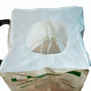 Alta calidad 1000 kg 1 tonelada 1,5 toneladas PP plástico grande a granel Flexible contenedor Fibc Jumbo bolsa con logotipo - Product Image 2