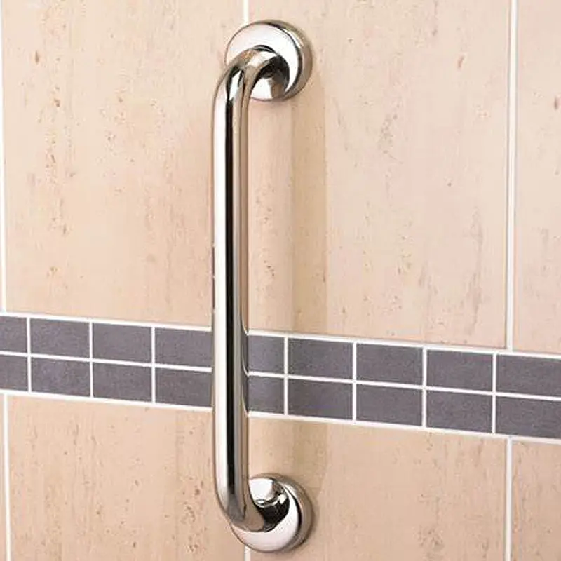 304 Edelstahl Dusche Haltegriff Gebürstetes Nickel Badezimmer Balance Lenker Sicherheit Handlauf halterung Haltegriff für Behinderte