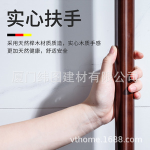 Portarrollos de papel higiénico multifuncional sin barreras de estilo japonés con asas antibacterianas, mesa de almacenamiento grande, doble rollo - Product Image 4