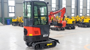 จำหน่ายรถขุดขนาดเล็ก Ht-10b 1 ตัน พร้อมตัวเลือกห้องโดยสารแบบปิด |   เครื่องขุดสำหรับงานกลางแจ้งในฤดูหนาว - Product Image 2