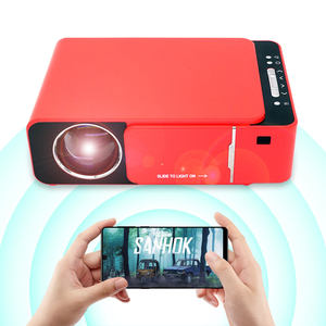 Hot Sale <span class=keywords><strong>T6</strong></span> Projecteur 4K Mini <span class=keywords><strong>Projector</strong></span> 1024*600 Led <span class=keywords><strong>Lcd</strong></span> Voor Outdoor Home Film <span class=keywords><strong>Projector</strong></span> Ondersteuning Wifi Normale Versie - Product Image 1