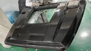 Servicio de Fibra de Carbono Personalizada, Puerta Modificada de Carbono Seco de Alta Resistencia - Tejido Mate de Sarga para Mejora de Sedán de Lujo y Carreras - Product Image 3