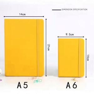 Free Design Print Pu Leather Journal A5 Size Notebook With Logo Custom Promotional Gifts - Product Image 5