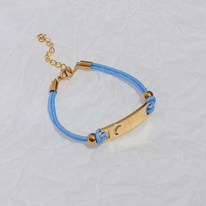Bracelets et Joncs de Luxe en Acier Inoxydable 316L de Haute Qualité, Plaqué Or 14k 18k, Anti-ternissement, pour Filles, Enfants et Bébés - Product Image 6