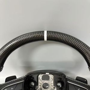 Mejoras de mecanizado personalizadas de fábrica, fibra de carbono Real para <span class=keywords><strong>Audi</strong></span> A1 A3 A5 A7 A6 A8 R8 Q3 Q5 Q7 Q8 B9 SQ5L SQ7 SQ8 S4, <span class=keywords><strong>volante</strong></span> - Product Image 3