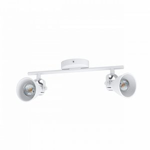 Applique da Parete a 2 Luci SERAS Bianca 37CM - 2x250lm 3000K 3W - Product Image 1
