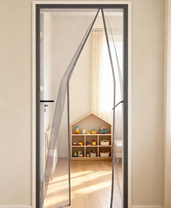 Il prezzo all'ingrosso della <span class=keywords><strong>porta</strong></span> magnetica moderna della maglia può essere tagliato su ordinazione per gli schermi di mosca & della <span class=keywords><strong>zanzariera</strong></span> di uso dell'hotel o del bagno - Product Image 3