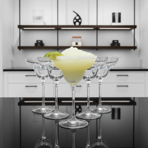 Juego de 6 <span class=keywords><strong>Copas</strong></span> Margarita Clásicas Art Deco C <span class=keywords><strong>Krosno</strong></span>, 9.1 oz, Plástico, Aptas para Lavavajillas, Colección Mixology, Postres Congelados - Product Image 2
