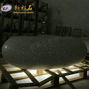 Nuevos Materiales de Construcción de Piedra, Banco de Concreto con Diseño de Cielo Estrellado, Gris, Alto Rendimiento, para Uso en Interiores y Exteriores, Parques y Plazas - Product Image 2