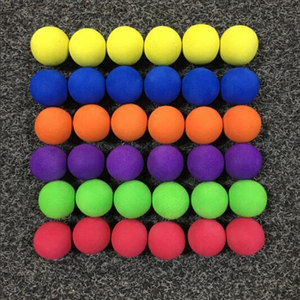 Các Loại Màu Sắc Tươi Sáng S Bóng Chơi Nhẹ Bóng Bọt Trò Chơi Thể Thao Ngoài Trời Bắn Súng Chơi Nạp Lại Blasters Bóng Xốp EVA - Product Image 6