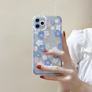 Custodia per telefono trasparente delicata fiore per <span class=keywords><strong>Samsung</strong></span> A73 <span class=keywords><strong>A53</strong></span> A33 custodia per telefono da donna fantasia per <span class=keywords><strong>Samsung</strong></span> S23 S22 + S21 Ultra FE 5G - Product Image 2