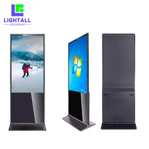 Advertising Player Display 55 Inch Indoor Electronic Sign Board Floor Standing Kiosk LCD Display Screen