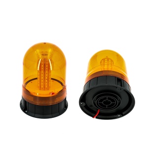 Luz estroboscópica DE EMERGENCIA LED ámbar, lámpara de advertencia de Material de PC con energía Solar para montacargas, luz de baliza de peligro de seguridad - Product Image 1