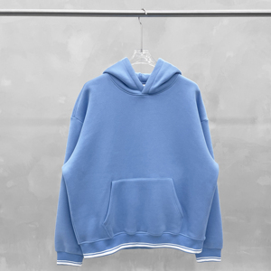 <span class=keywords><strong>Felpa</strong></span> <span class=keywords><strong>con</strong></span> Cappuccio Personalizzata in Piccoli Lotti, Stile BOXY <span class=keywords><strong>con</strong></span> Blocchi di Colore, Felpata e Imbottita, Casual da <span class=keywords><strong>Uomo</strong></span> - Product Image 3