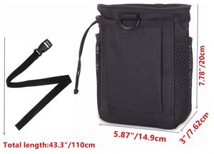 Bolsa para Equipo de Escalada en Roca, Bolsa para Tiza de Escalada con Clip Rápido para Cinturón y 3 Bolsillos, Excelente - Product Image 2