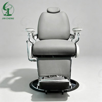 Chaise de Barbier Métallique Jincheng pour Salon de Coiffure – Équipement Professionnel Abordable pour Hommes