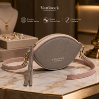 Pochette à bijoux en velours de luxe avec fermeture éclair, sac cadeau personnalisé avec logo, pochette enveloppe haut de gamme pour bagues, colliers, boîtes cadeaux de forme ovale
