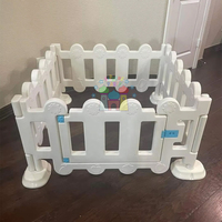 Funworld Party - Équipement de jeu intérieur pour tout-petits, bordure décorative, petite clôture de jeu souple pour jardin, garantie 1 an, personnalisable