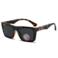 Lunettes de soleil polarisées de luxe de haute qualité pour hommes et femmes, monture en métal PC, design tendance, vente en gros