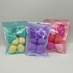 Vente directe d'usine, lot de 7 éponges à maquillage <span class=keywords><strong>pas</strong></span> <span class=keywords><strong>cher</strong></span>, éponge douce pour poudre, œuf de beauté, coffret cadeau, outils cosmétiques, éponge à maquillage pour le visage - Product Image 2