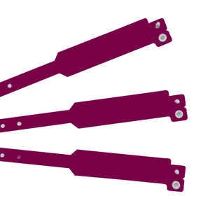 Bracelets en PVC scintillant pastel résistants à la déchirure à usage unique, imprimés avec logo personnalisé pour événements et promotions XHL - Product Image 2