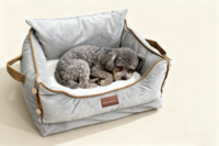 Maison pour animaux de compagnie alimentée par l'IA avec système d'alerte de santé et surveillance en temps réel, niche intelligente pour chien
