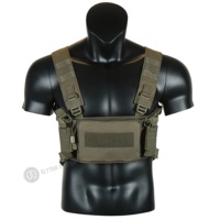 Equipo de aparejo de pecho táctico clásico estilo D3 Chaleco táctico de propósito general Chaleco táctico Bolsa de revista ligera MU