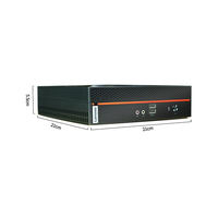 Penjualan laris MIini komputer industri ECC-T30 Intel I5/J4125 8 + 256 SSD Win10 kantor komersial Mini
