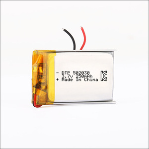 छोटे लाइपो बैटरी <span class=keywords><strong>3</strong></span>.7v 75mah ली बहुलक बैटरी DTP501419 - Product Image 1