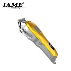 2020 meilleur Tout En Métal Coiffeur Tondeuse Sans Fil Rechargeable Homme Tondeuse À Cheveux Électrique Professionnelle de Coupe En Métal - Product Image 6