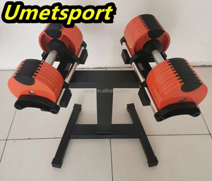 New Style Unisex Adjustable <strong>Dumbbells</strong> 32kg 36kg 40KG Fitness Weightlifting Bar for Home Use 4kgs Increments - Product Image 5