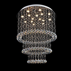 K9 candelabro de cristal moderno de montaje al ras de techo LED luz lámpara colgante lámpara para comedor habitación cuarto de baño dormitorio sala de estar - Product Image 5