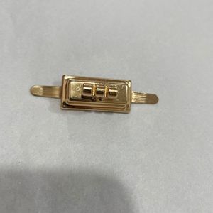 Cierres Metálicos Cuadrados Pequeños de 3.5 cm, Chapados en Oro Claro, Cierres de Seguridad Giratorios para Bolsos y Maletas, Accesorios de Estilo Clásico para Bolsos - Product Image 3